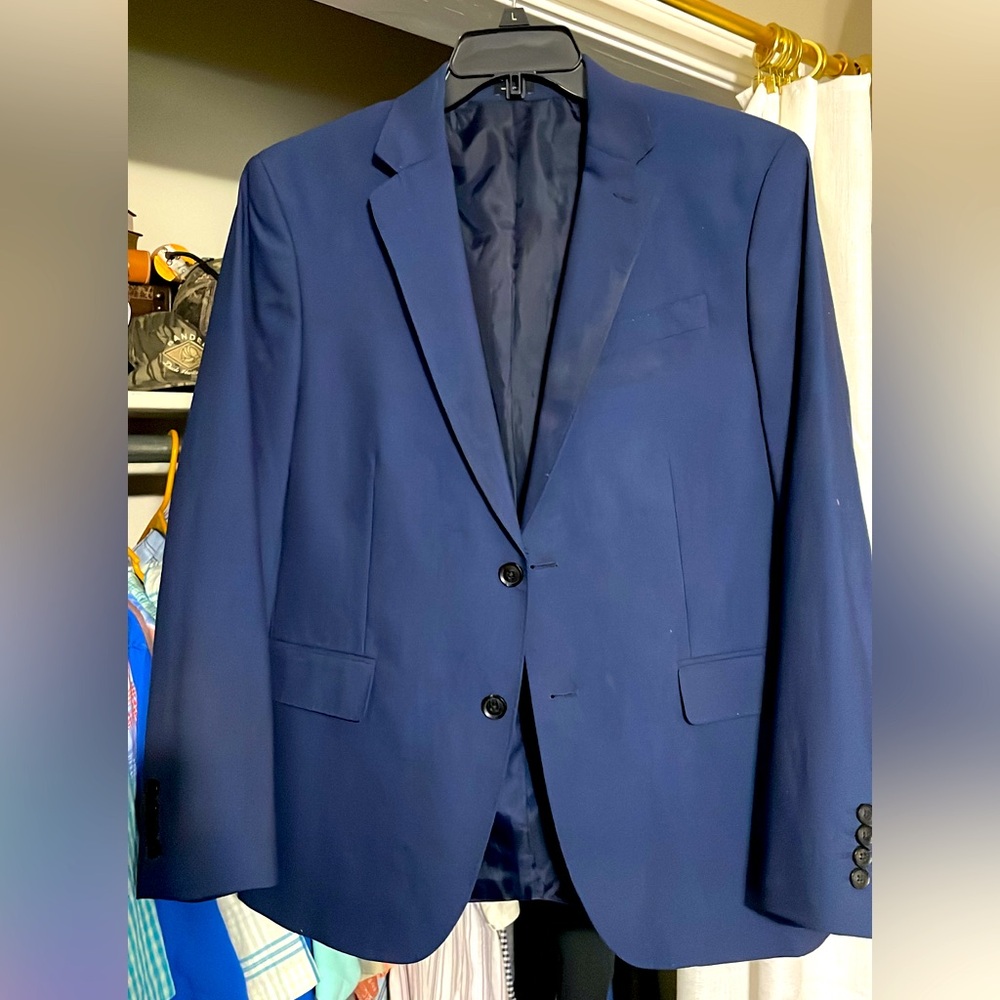 Mens navy sports jacket